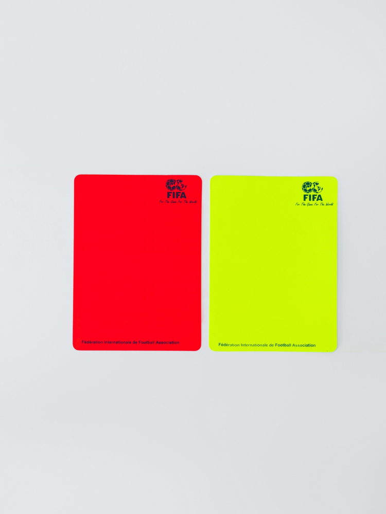 Судейские карточки Red And Yellow Cards