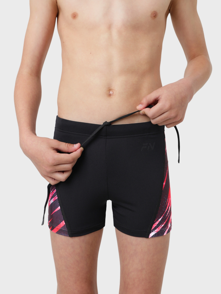 Детские плавки  FN Flow Kid (Black/Red)